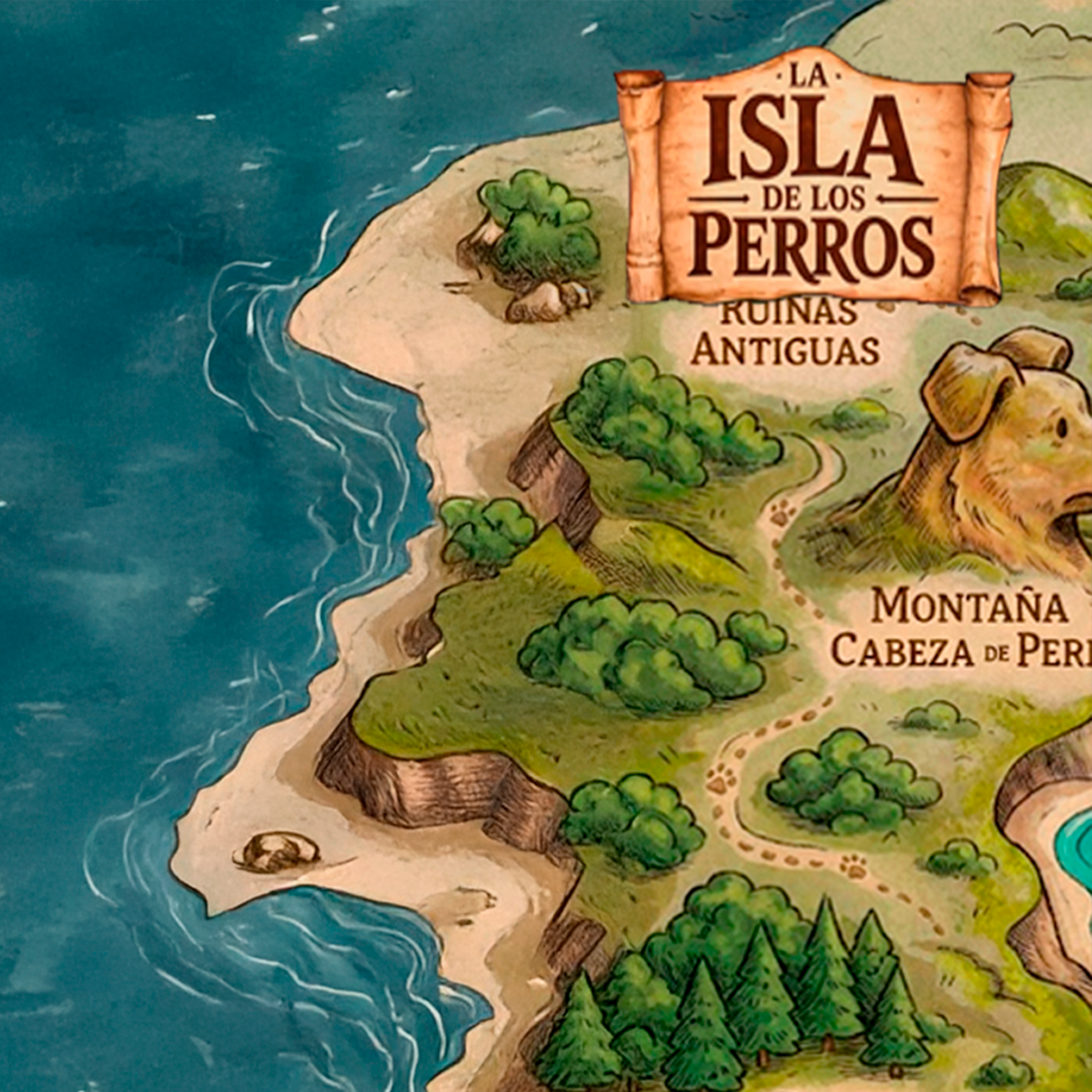 Juego la Isla de los perros